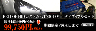 BELLOF HID-�V�X�e�� GT5000 D-Multi�^�C�vS�t���Z�b�g
